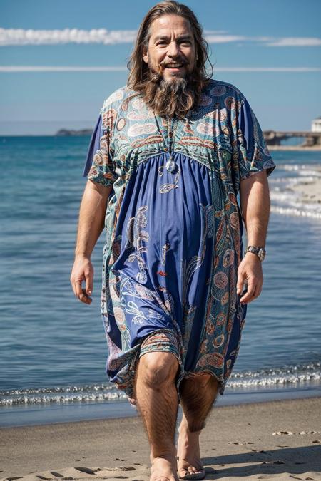 Bohemian attire for fat male clearance